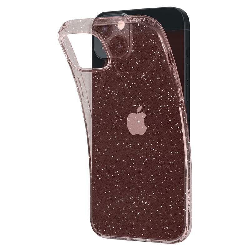 Чeхол-накладка Spigen Liquid Crystal Glitter для Apple iPhone 14 Rose Quartz (ACS05035)
