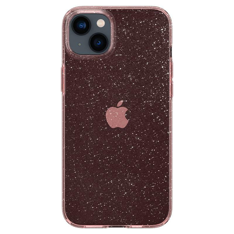 Чeхол-накладка Spigen Liquid Crystal Glitter для Apple iPhone 14 Rose Quartz (ACS05035)