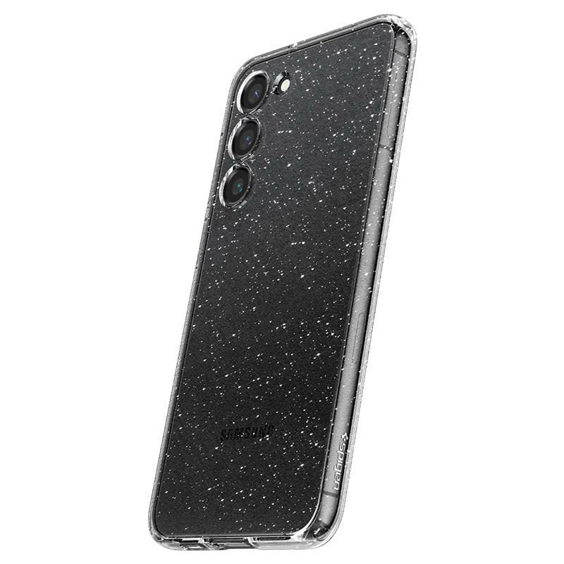 Чохол-накладка Spigen Liquid Crystal Glitter для Samsung Galaxy S23 Crystal Quartz (ACS05710)