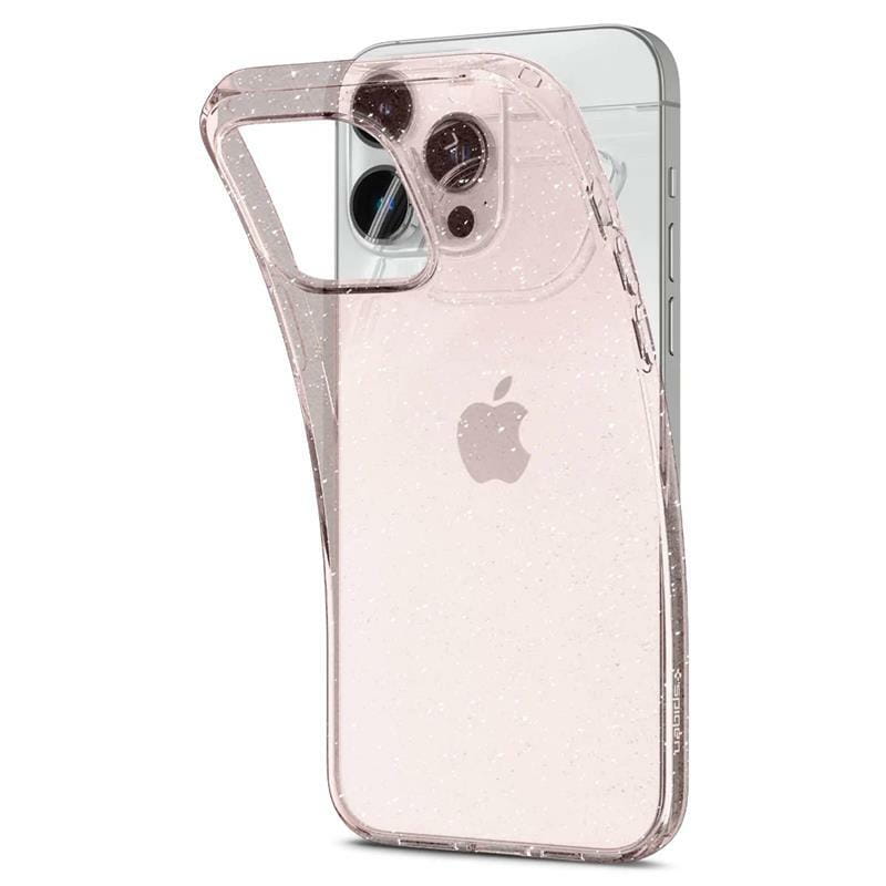 Чохол-накладка Spigen Liquid Crystal Glitter для Apple iPhone 14 Pro Max Rose Quartz (ACS04811)
