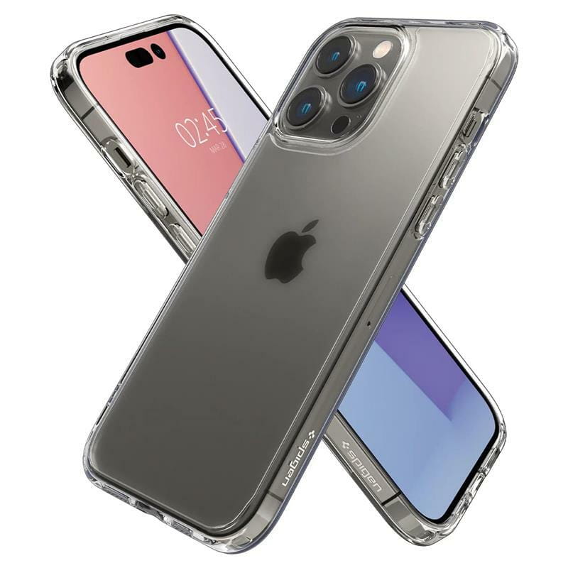 Чeхол-накладка Spigen Ultra Hybrid для Apple iPhone 14 Pro Frost Clear (ACS04967)