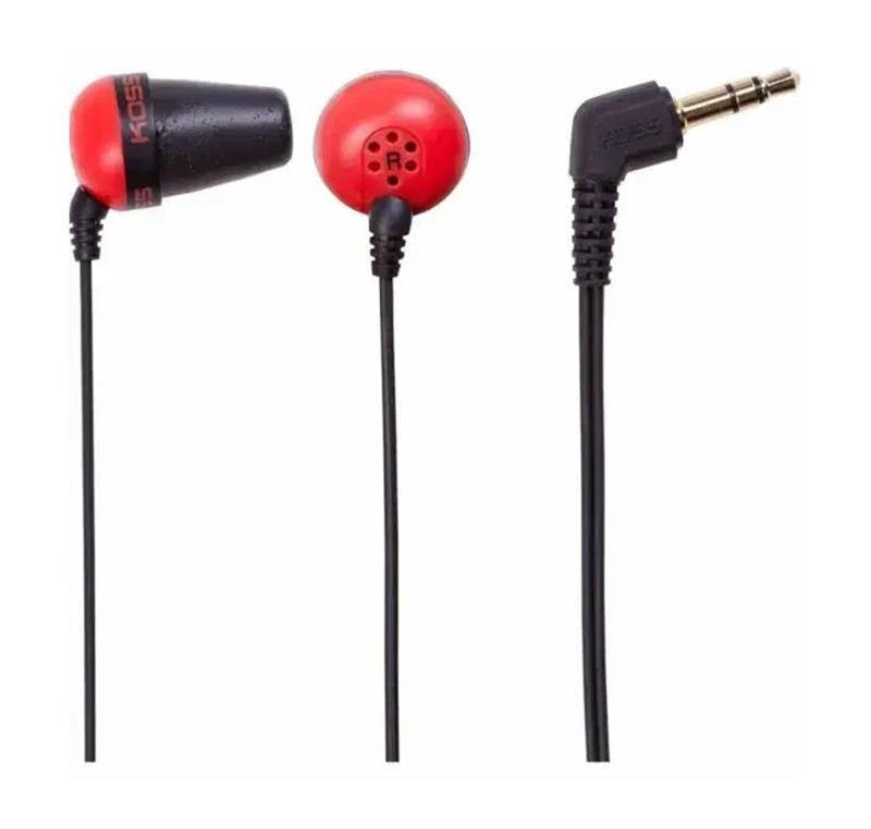 Наушники KOSS The Plug Red (196768.101)