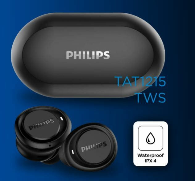 Bluetooth-гарнітура Philips TAT1215BK/10 Black