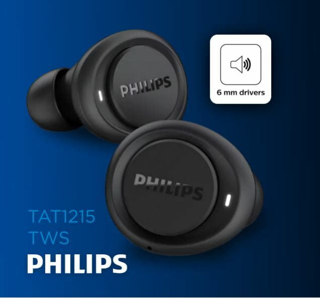 Bluetooth-гарнітура Philips TAT1215BK/10 Black