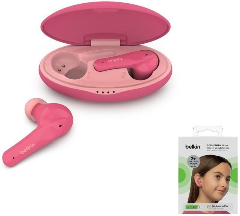 Bluetooth-гарнитура Belkin SoundForm Nano Pink (PAC003BTPK)