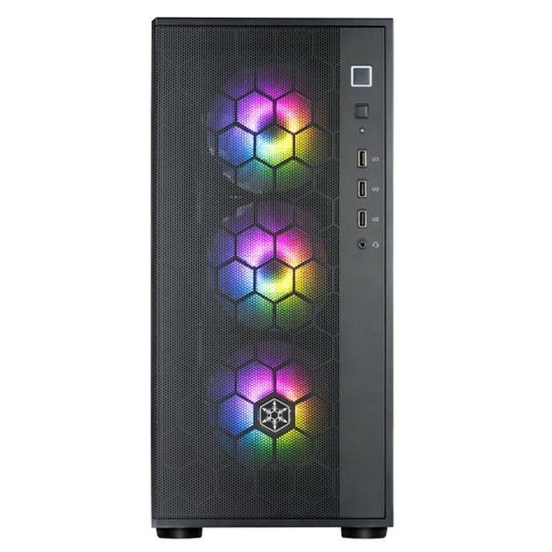 Корпус SilverStone Fara FAR1B-PRO-V2 ARGB Black (SST-FAR1B-PRO-V2) без БЖ
