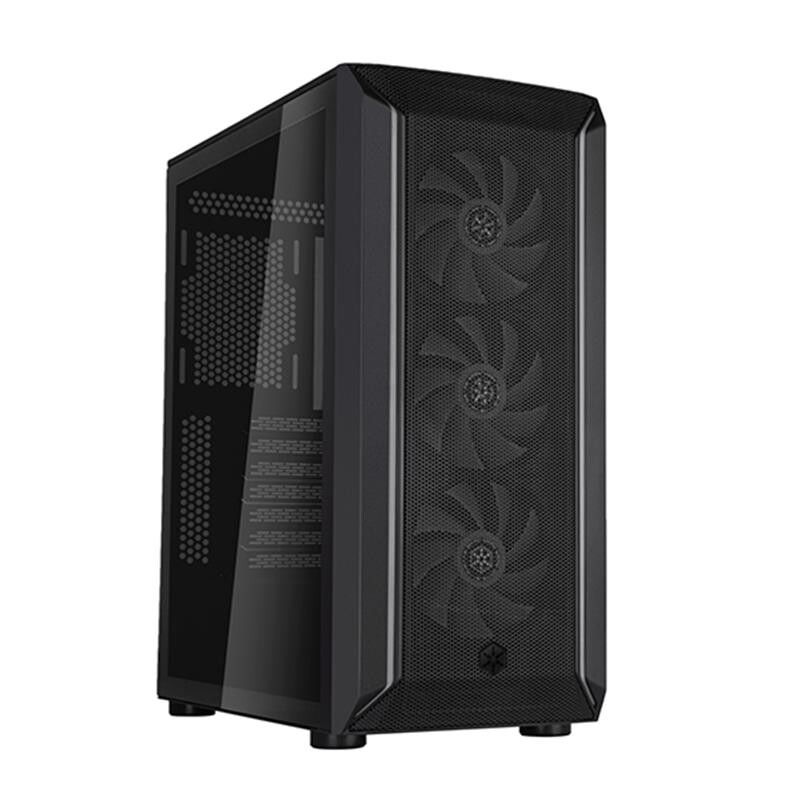 Корпус SilverStone Fara FA511Z-BG ARGB Black (SST-FA511Z-BG) без БП