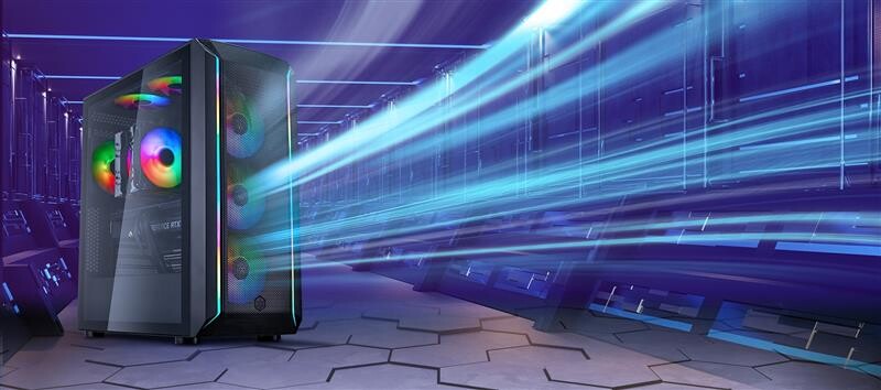 Корпус SilverStone Fara FA511Z-BG ARGB Black (SST-FA511Z-BG) без БП