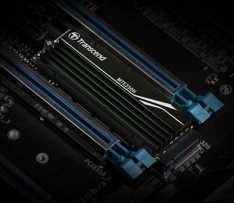 Накопитель SSD 1TB Transcend MTE250H M.2 2280 PCIe 4.0 x4 3D TLC (TS1TMTE250H)