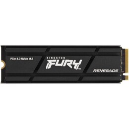 Накопичувач SSD 4TB Kingston Fury Renegade with Heatsink M.2 2280 PCIe 4.0 x4 NVMe 3D TLC (SFYRDK/4000G)