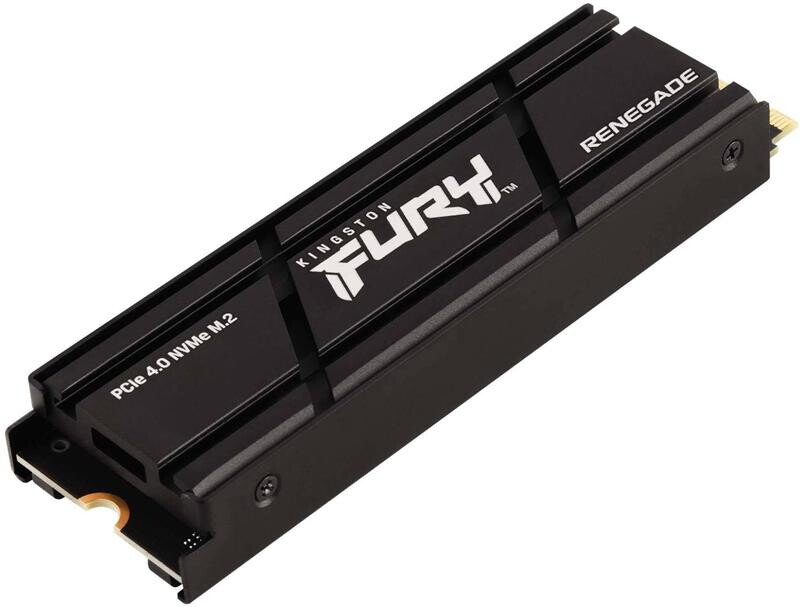 Накопитель SSD 4TB Kingston Fury Renegade with Heatsink M.2 2280 PCIe 4.0 x4 NVMe 3D TLC (SFYRDK/4000G)