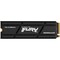 Фото - Накопичувач SSD 4TB Kingston Fury Renegade with Heatsink M.2 2280 PCIe 4.0 x4 NVMe 3D TLC (SFYRDK/4000G) | click.ua