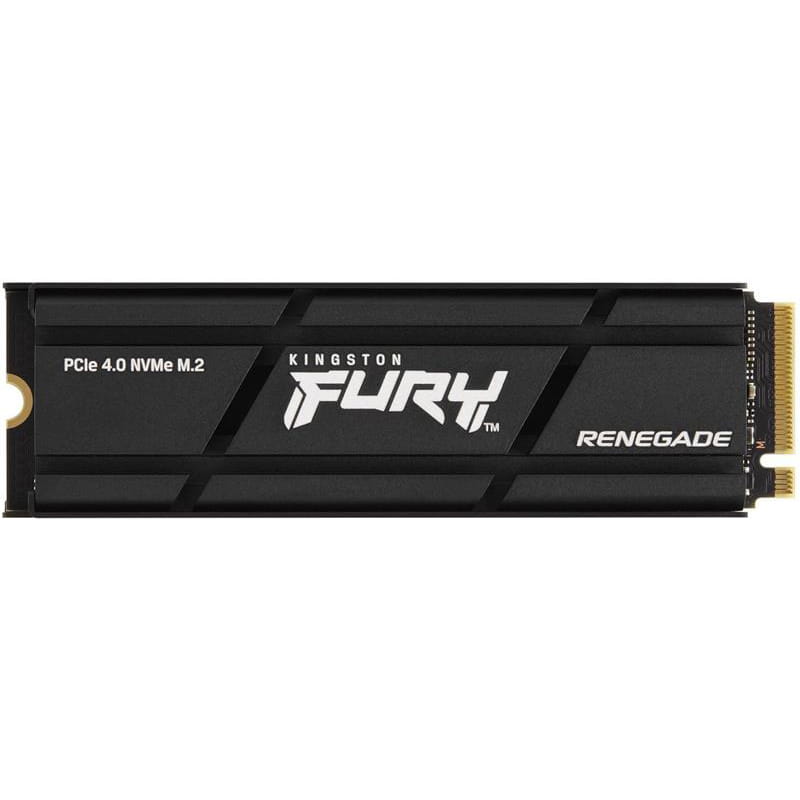 Накопитель SSD 4TB Kingston Fury Renegade with Heatsink M.2 2280 PCIe 4.0 x4 NVMe 3D TLC (SFYRDK/4000G)