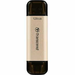 Флеш-накопитель USB3.2+Type-C 128GB Transcend JetFlash 930С Beige (TS128GJF930C)