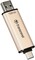 Фото - Флеш-накопичувач USB3.2+Type-C 128GB Transcend JetFlash 930С Beige (TS128GJF930C) | click.ua
