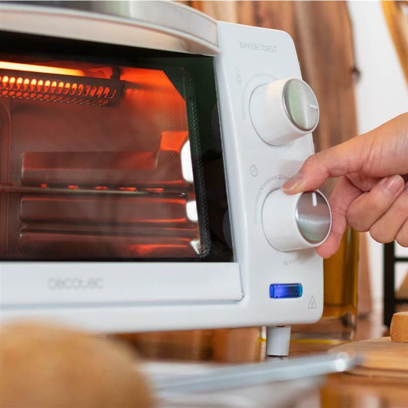 Електропіч Cecotec Mini oven Bake&Toast 1000 White (CCTC-02225)