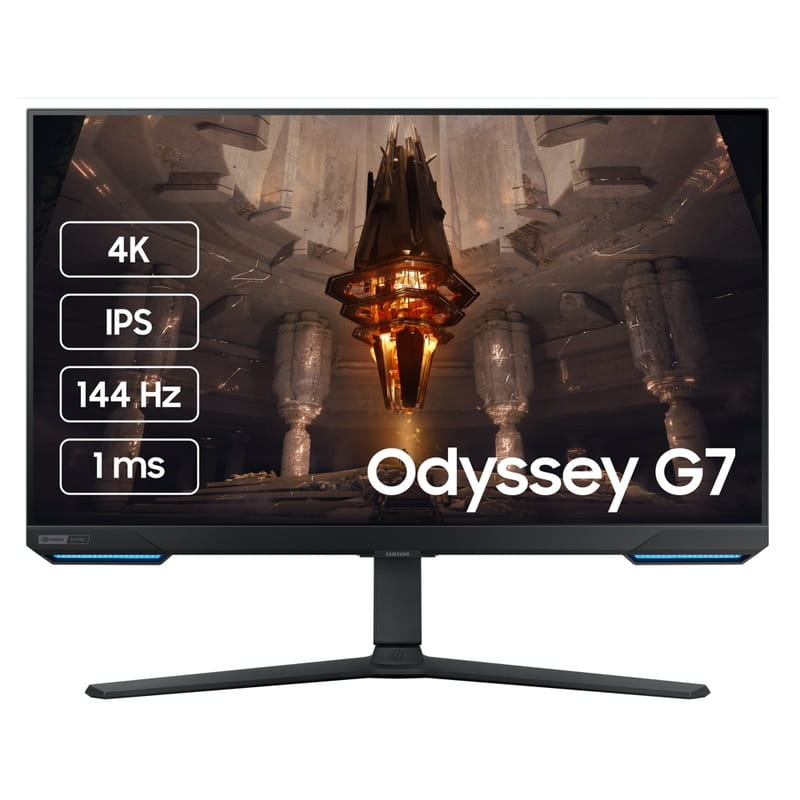 Монiтор Samsung 28" Odyssey G7 S28BG700 (LS28BG700EIXUA) IPS Black 144Hz