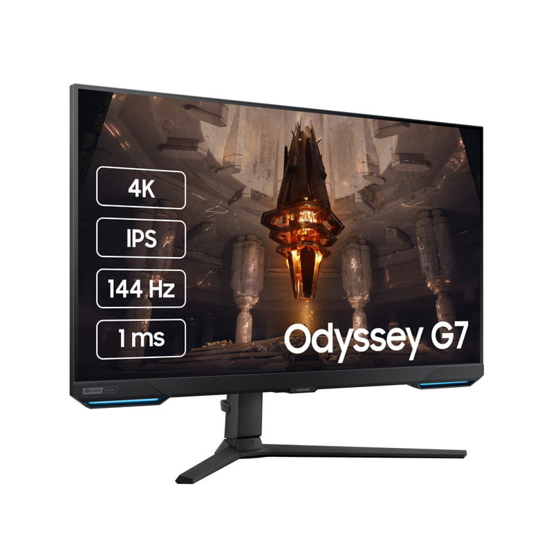Монiтор Samsung 28" Odyssey G7 S28BG700 (LS28BG700EIXUA) IPS Black 144Hz