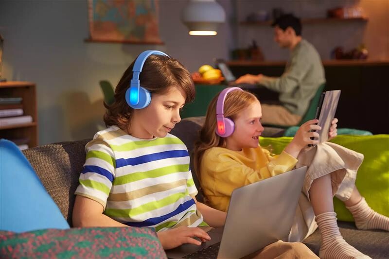 Гарнітура Philips Kids TAK4206PK/00 Colored Light Pink