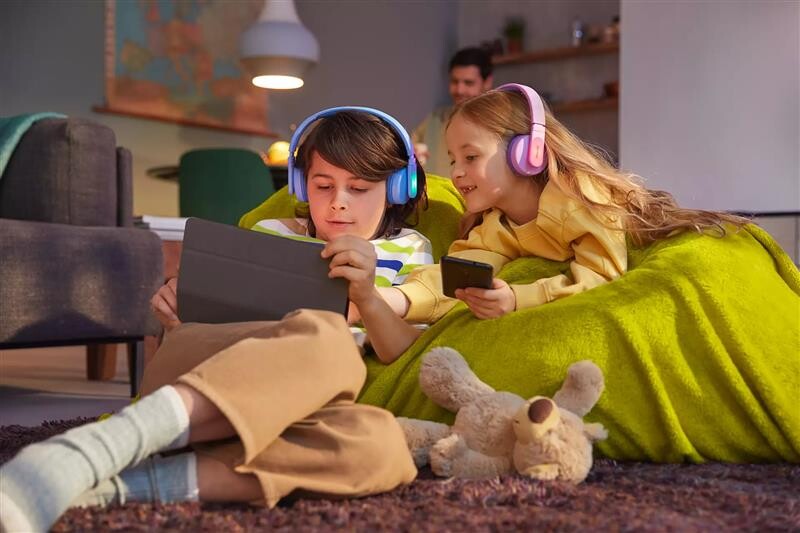 Гарнітура Philips Kids TAK4206PK/00 Colored Light Pink