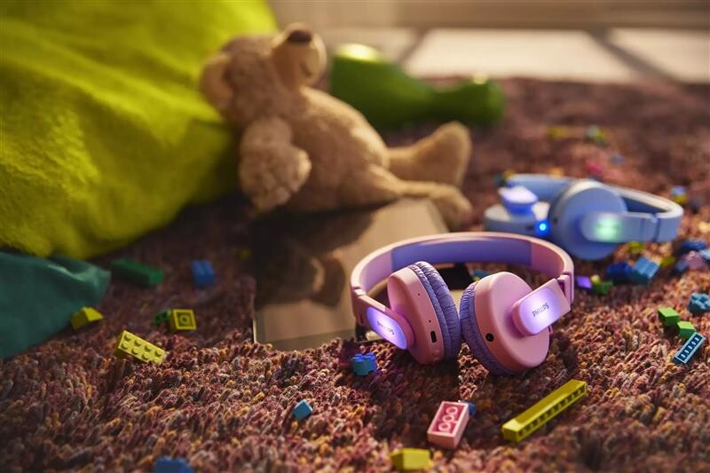 Гарнітура Philips Kids TAK4206PK/00 Colored Light Pink
