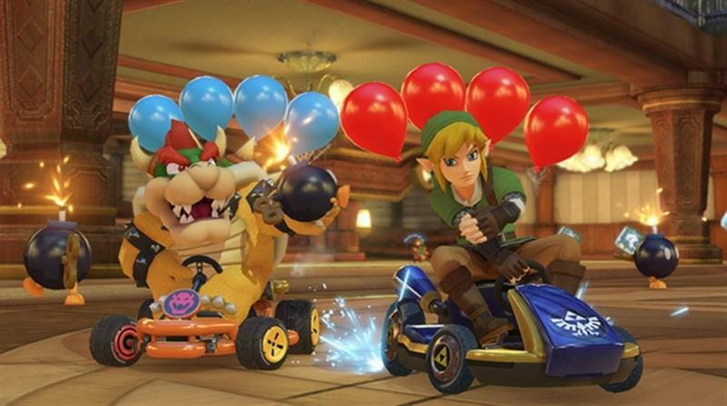 Игра Mario Kart 8 Deluxe для Nintendo Switch (045496420260)