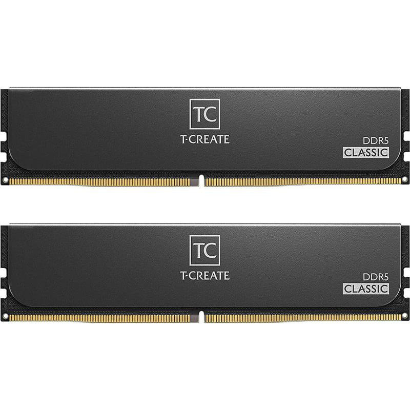 Модуль пам`ятi DDR5 2x16GB/5600 Team T-Create Classic 10L Black (CTCCD532G5600HC46DC01)