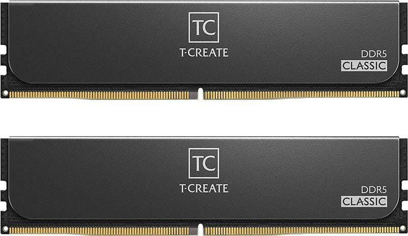 Модуль памяти DDR5 2x32GB/5600 Team T-Create Classic 10L Black (CTCCD564G5600HC46DC01)