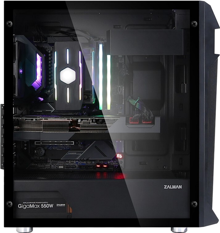 Корпус Zalman Z1 Plus Black без БЖ