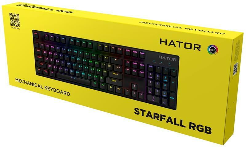 Клавиатура Hator Starfall RGB Green swich (HTK-598)