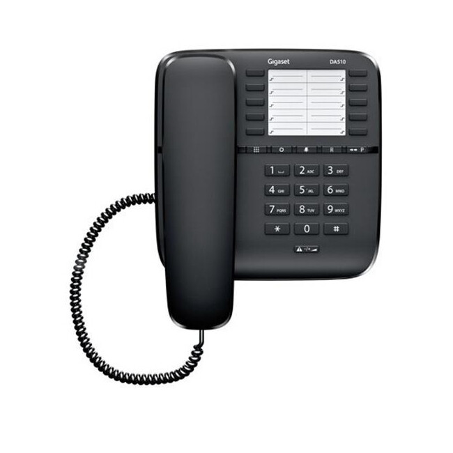Провiдний телефон Gigaset DA510 Black (S30054-S6530-R601)
