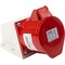 Фото - Силова розетка HiSmart 32A 3P+PE+N 380V IP44 (125) (LX-125) | click.ua