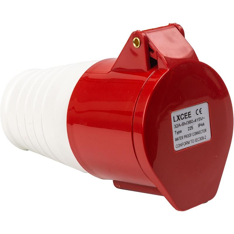 Портативная розетка HiSmart 32A 3P+PE+N 380V IP44 (225) (LX-225)
