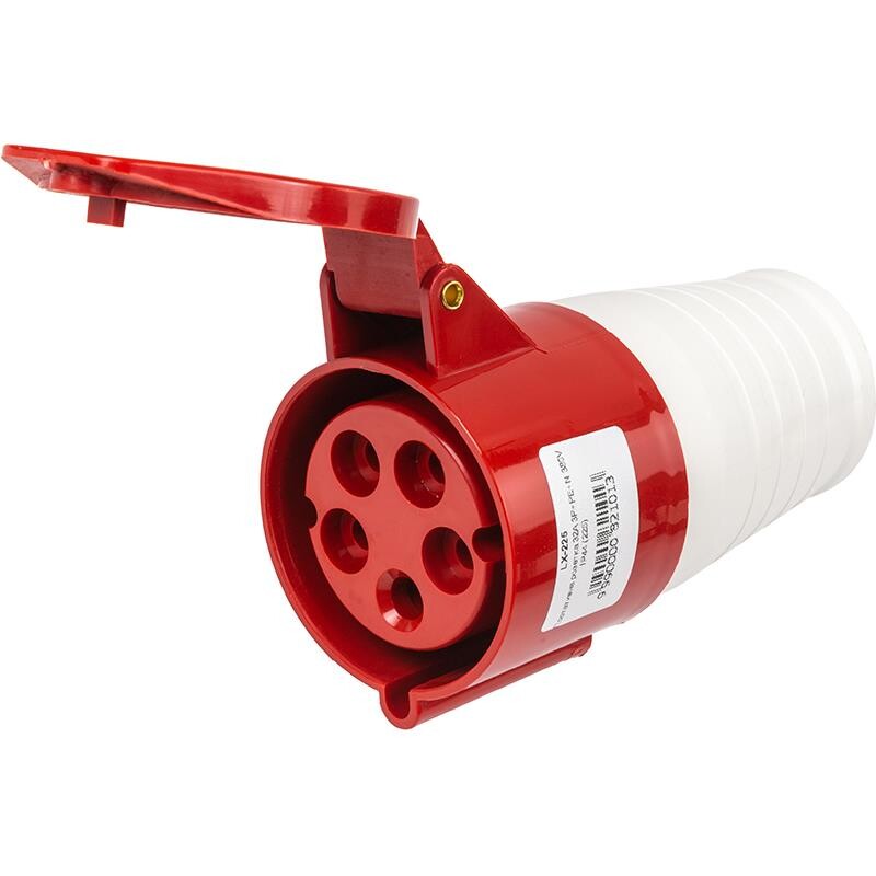 Портативная розетка HiSmart 32A 3P+PE+N 380V IP44 (225) (LX-225)