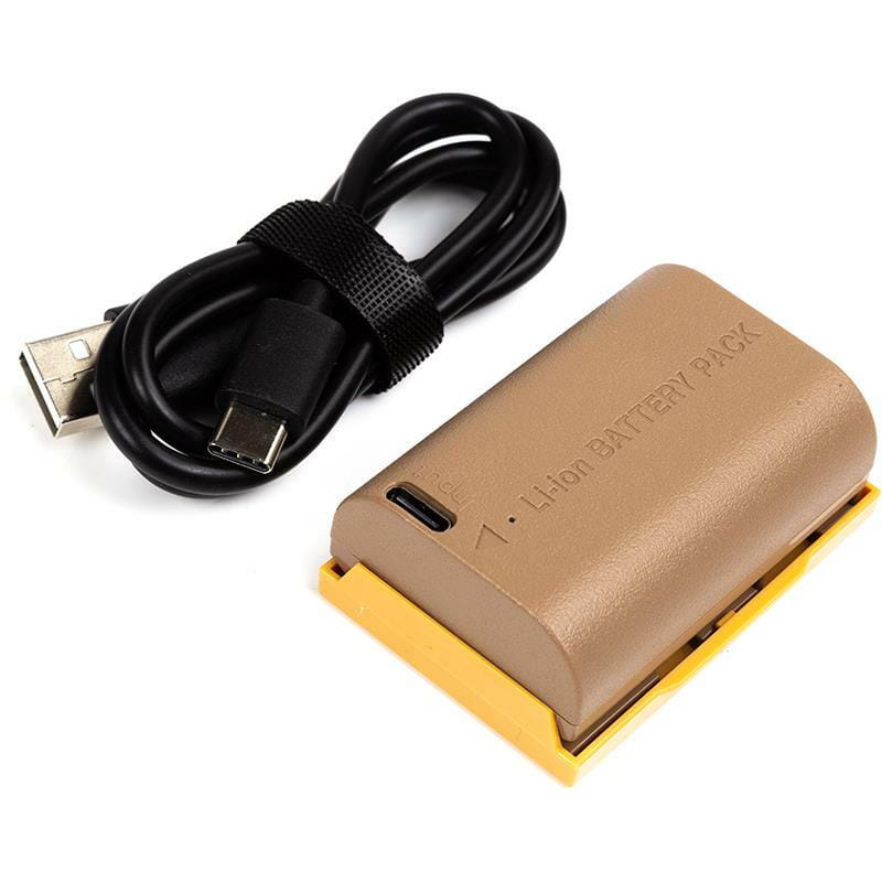 Аккумулятор PowerPlant Canon TLP-E6NH 2250mAh с кабелем Type-C (CB970889)