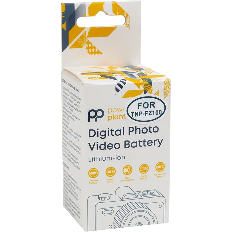 Аккумулятор PowerPlant Sony TNP-FZ100 2250mAh с кабелем Type-C (CB970872)