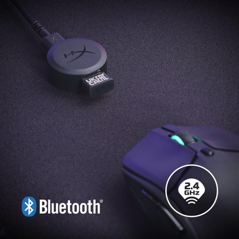 Мышь беспроводная HyperX Pulsefire Haste 2 Wireless Black (6N0B0AA)