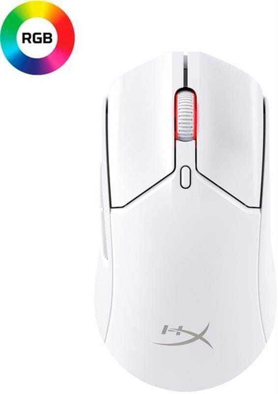 Мышь беспроводная HyperX Pulsefire Haste 2 WL White (6N0A9AA)