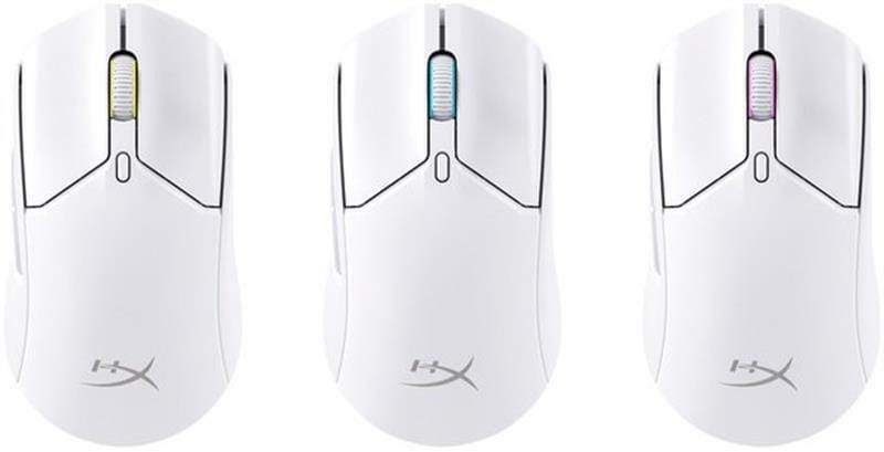Миша бездротова HyperX Pulsefire Haste 2 WL White (6N0A9AA)