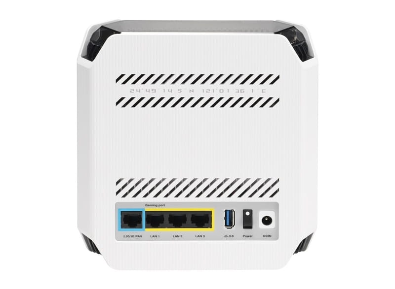 Бездротовий маршрутизатор Asus ROG Rapture Gaming Mesh System GT6 White 1pk (GT6-W-1-PK/90IG07F0-MU9A30)