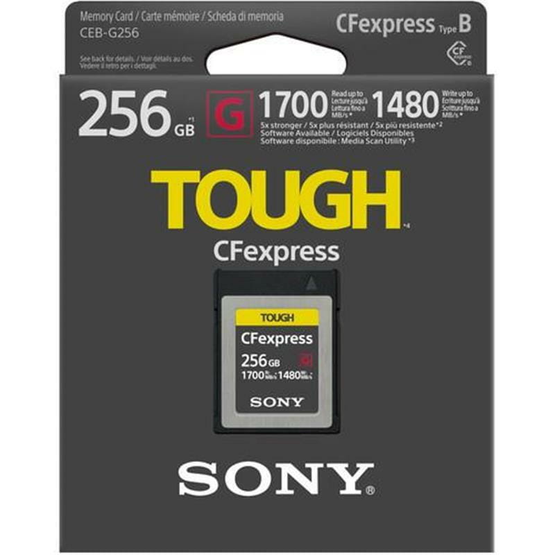 Карта памяти CFExpress 256GB Sony Tough Type B (CEBG256.SYM)