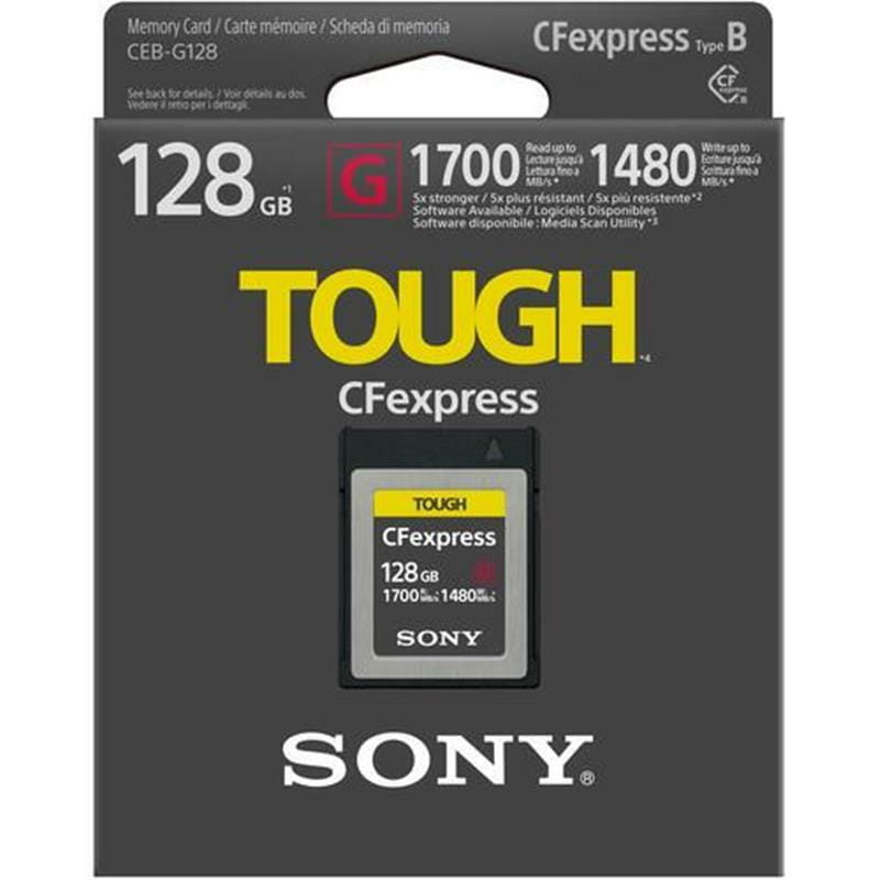 Карта памяти CFExpress 128GB Sony Tough Type B (CEBG128.SYM)