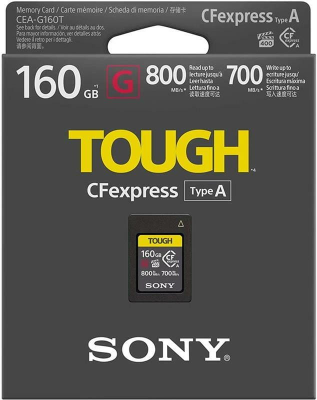 Карта памяти CFExpress 160GB Sony Tough Type A (CEAG160T.SYM)