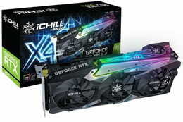 Видеокарта GF GTX 3070 8GB GDDR6X iChill X4 Inno3D (C30704-08D6X-1710VA35H) (LHR)
