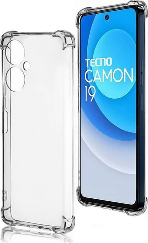 Чохол-накладка BeCover Anti-Shock для Tecno Camon 19 (CI6n)/19 Neo (CH6i)/19 Pro (CI8n) Clear (708901)