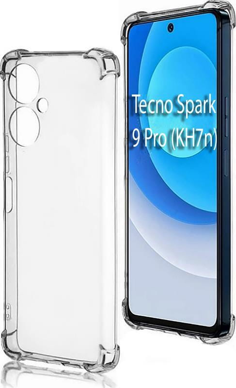 Чохол-накладка BeCover Anti-Shock для Tecno Spark 9 Pro (KH7n) Clear (708907)