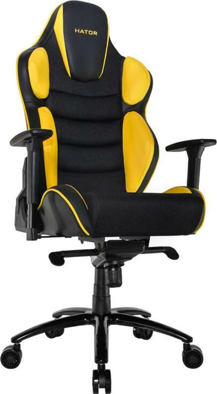 Кресло для геймеров Hator Hypersport V2 Black/Yellow (HTC-947)