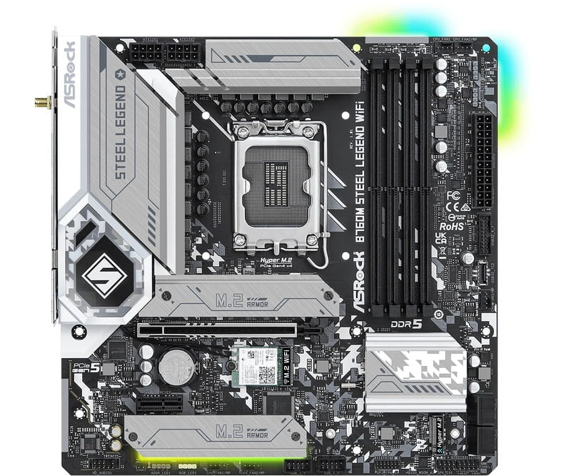 Материнская плата ASRock B760M Steel Legend WiFi Socket 1700