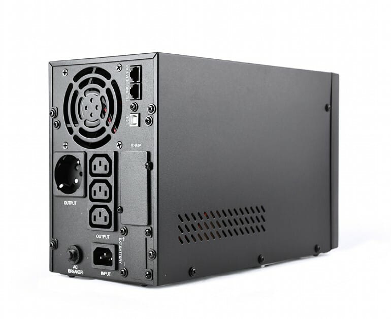 ИБП EnerGenie EG-UPS-PS1000-01 1000VA, Line Int., AVR, 3xIEC+1xSchuko, металл