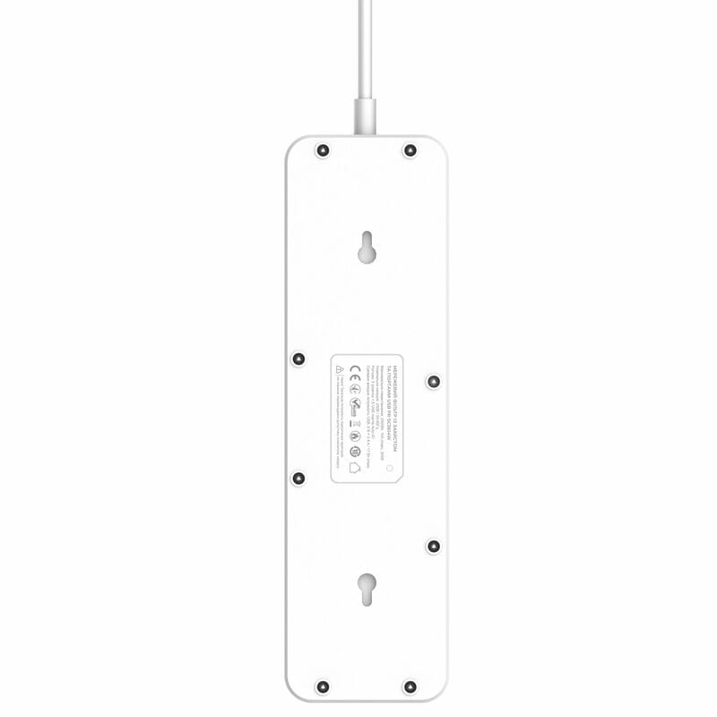 Фильтр питания ProLogix Premium (PR-SC5614W) 5 розеток, 6 USB AUTO ID, 2 м, белый
